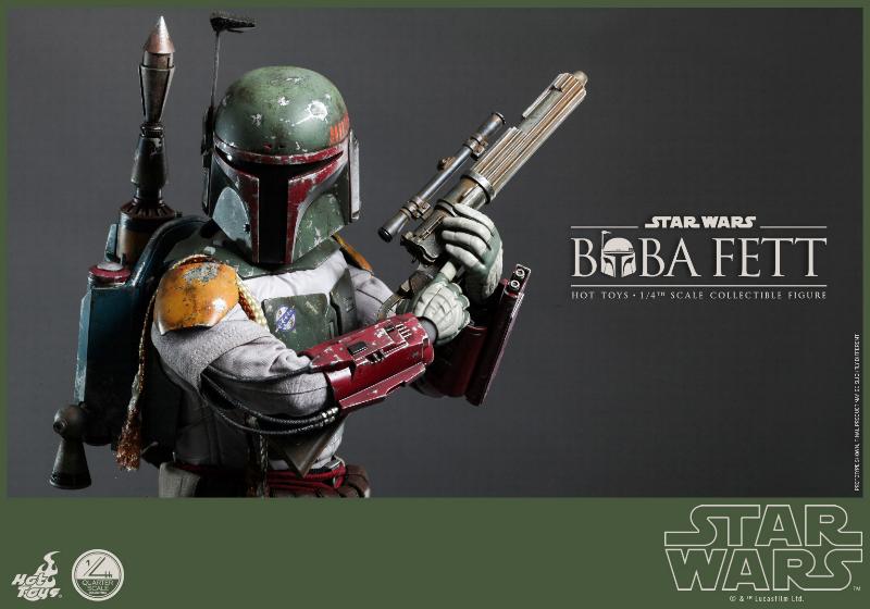 Hot Toys Star Wars - Boba Fett 1/4th Scale figure Boba-f10