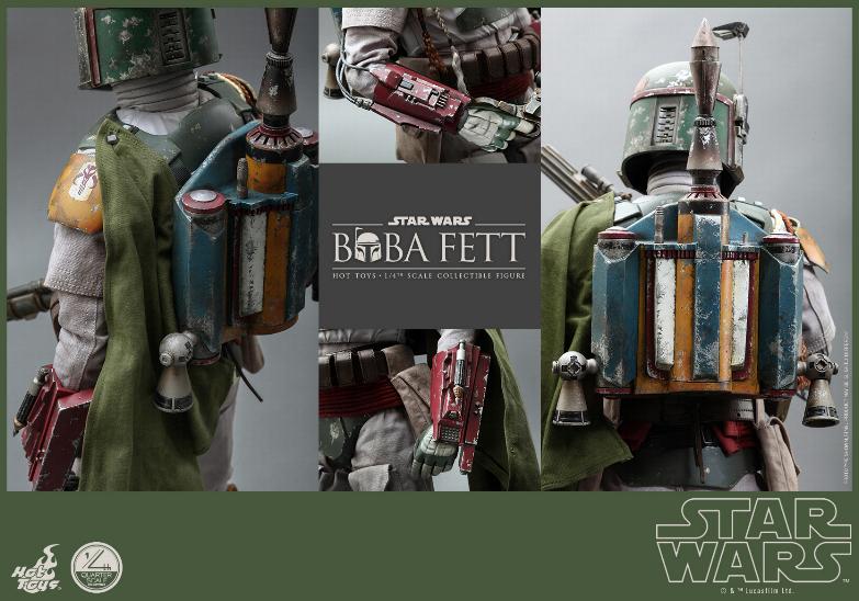 Hot Toys Star Wars - Boba Fett 1/4th Scale figure Boba-f11