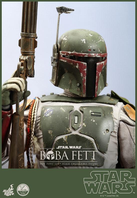 Hot Toys Star Wars - Boba Fett 1/4th Scale figure Boba-f12