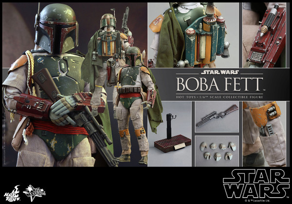 Hot Toys Star Wars Boba Fett 1/6 Scale Figure Boba_019