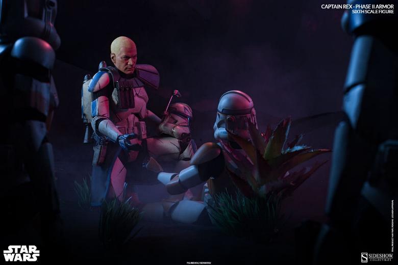 Sideshow - Captain Rex – Phase II Armor Sixth Scale Figure Captai18