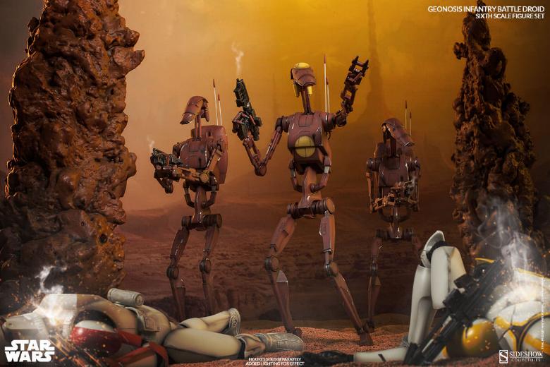 Sideshow - Geonosis Battle Droids Sixth Scale Figure Sets Geonos19