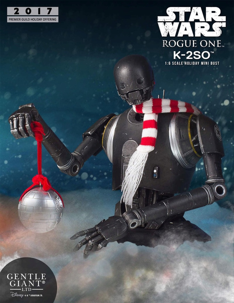 Gentle Giant - K-2SO Holiday Deluxe Mini Bust Gg-k2s11