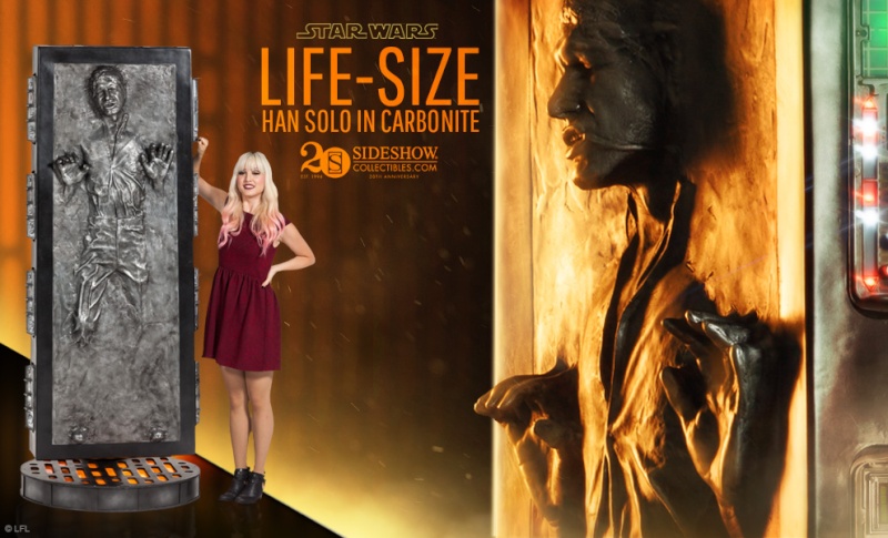 Sideshow - Han solo in Carbonite - Life Size Figure - Page 2 Hanlif16