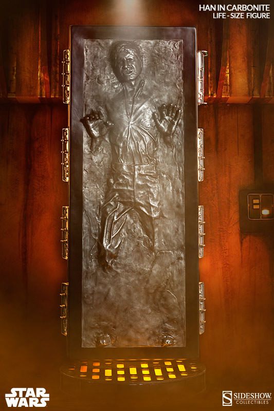 han solo carbonite life size han solo carbonite life size