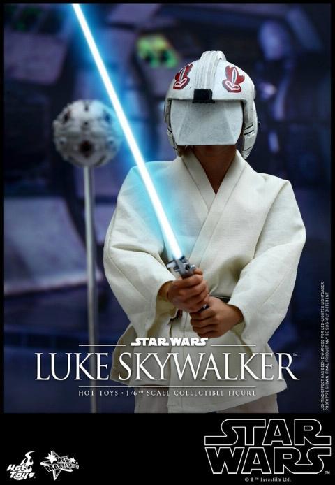 Hot Toys Star Wars EP4 1/6th Luke Skywalker Figure Hot_to11
