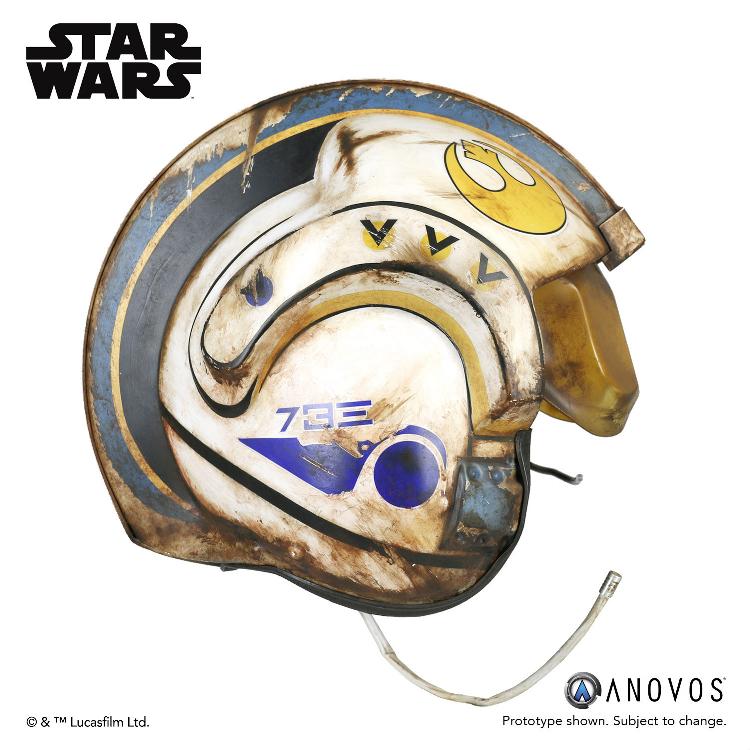 ANOVOS -  Star Wars TFA Rey Salvaged X-wing Helmet Accessory Rey_x-10