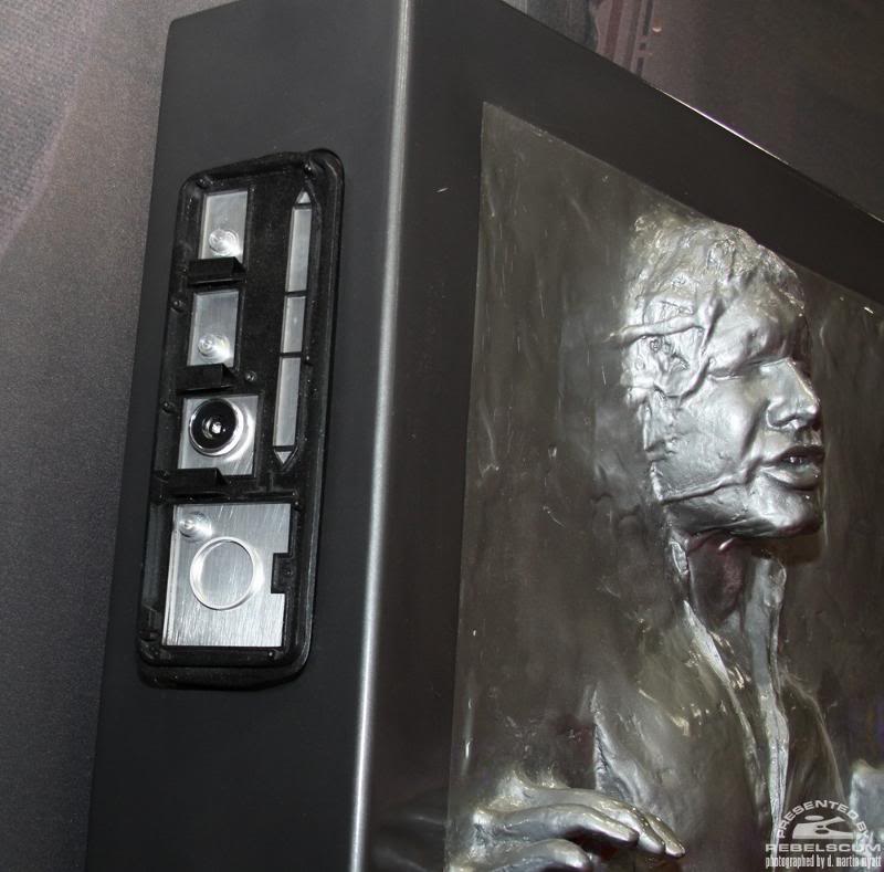 life size han solo in carbonite life size han solo in carbonite