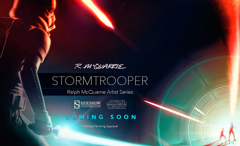 Sideshow Stormtrooper Statue Ralph McQuarrie Artist Series  Stormt57