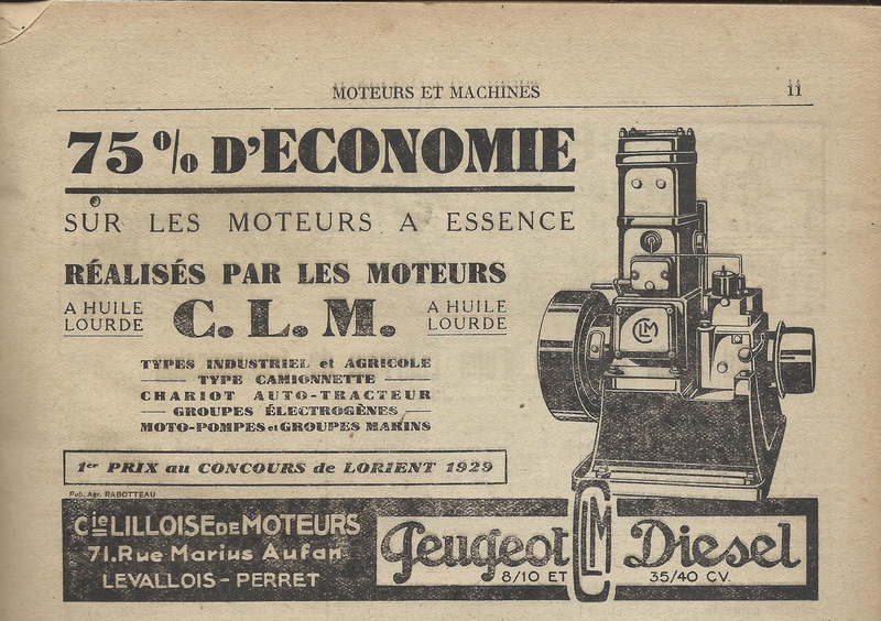 CLM....Compagnie Lilloise de Moteurs - Page 3 193010