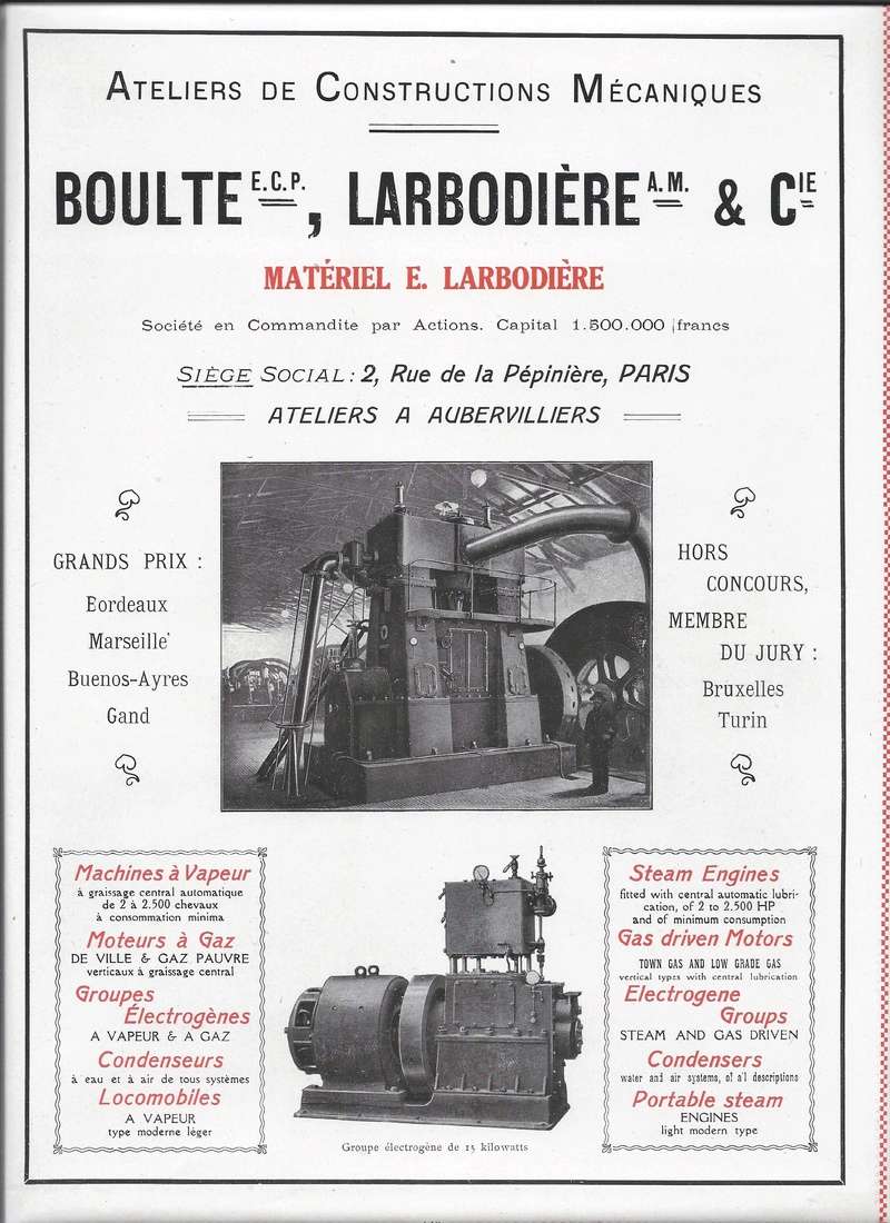 moteur - moteur à vapeur larbodière Boulte15