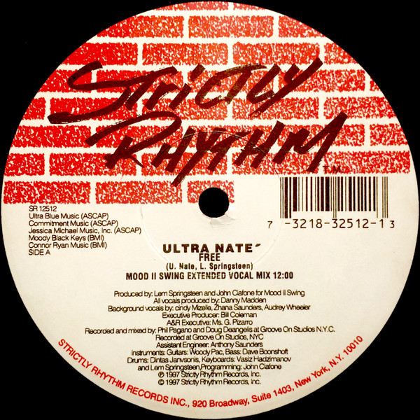 Ultra Naté ‎– Free (The Mood II Swing Mixes)- Strictly Rhythm- 1997. Ultra_10