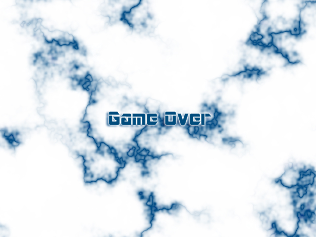 Game over ciel nuage D006-g10