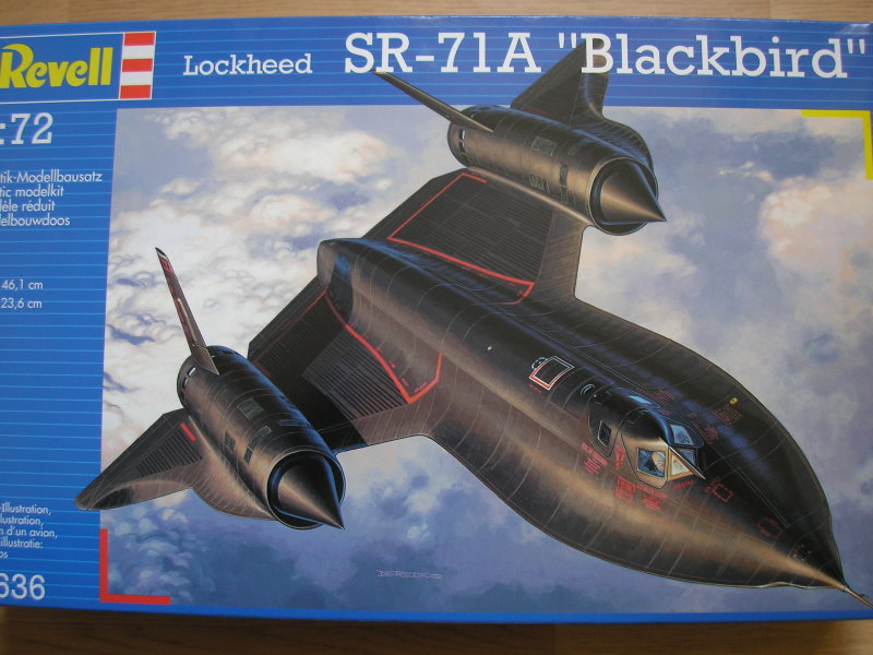 SR71 Blackbird 1/72 [Revell] P4102010
