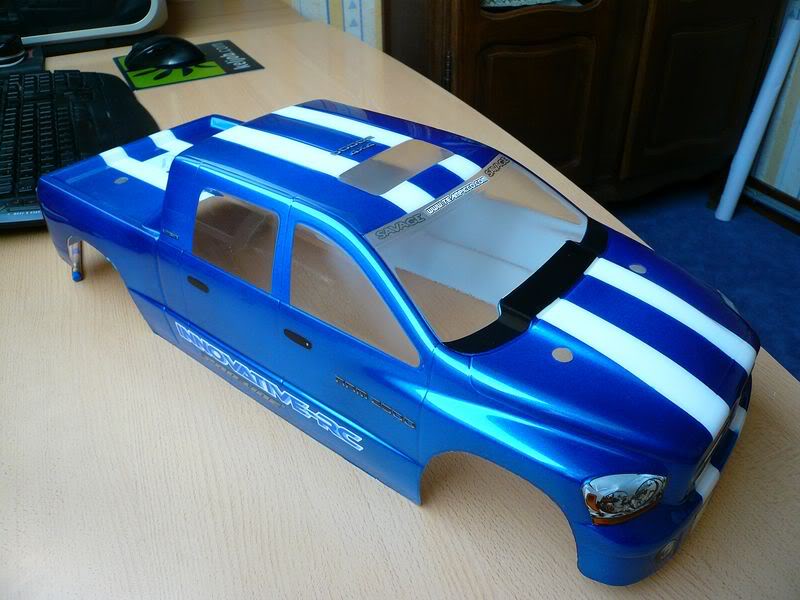 [Tuto] Peindre une carrosserie lexan. Fab910