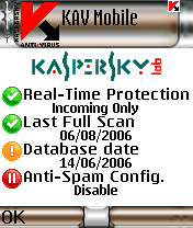 Nokia Symbian Antivirs Programlar Kasper10