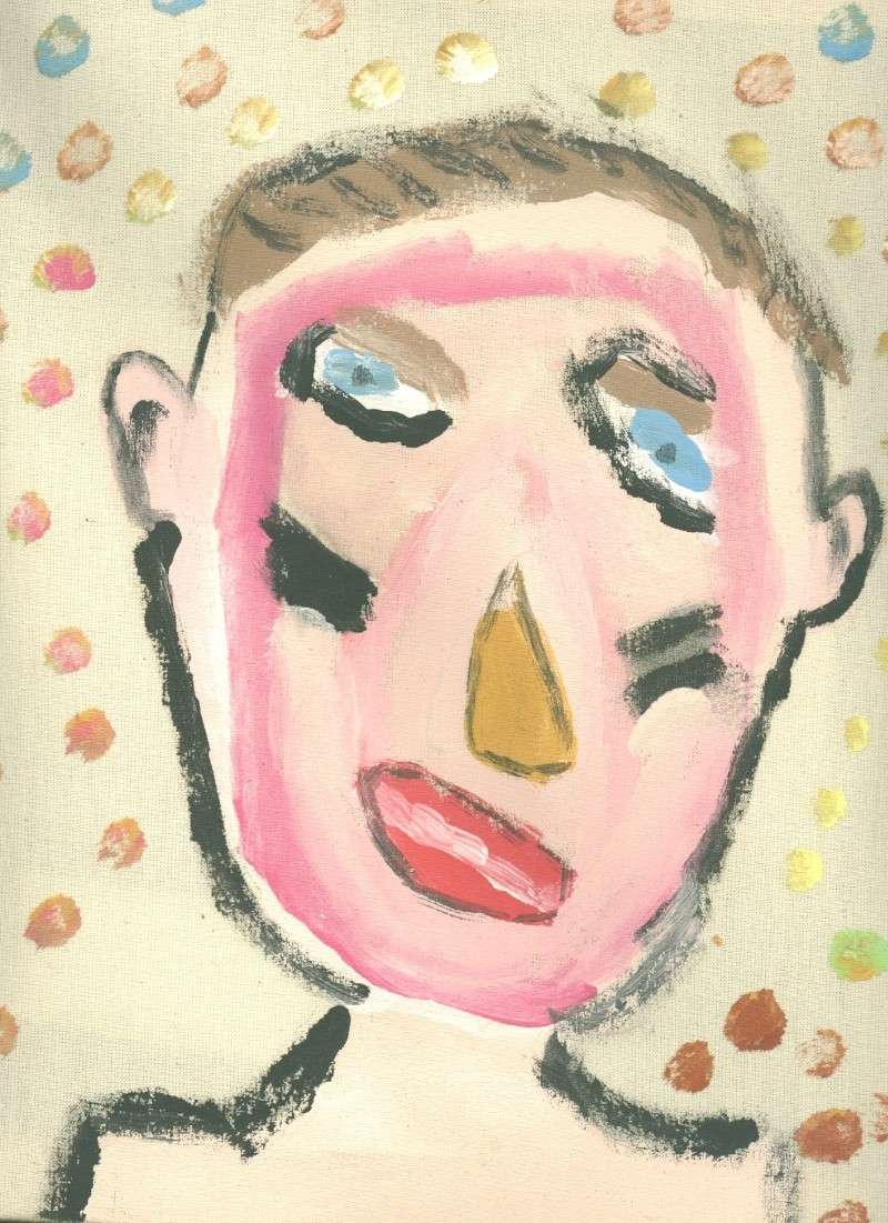 une peinture de mon fils il avait 9 ans  Le_tab10