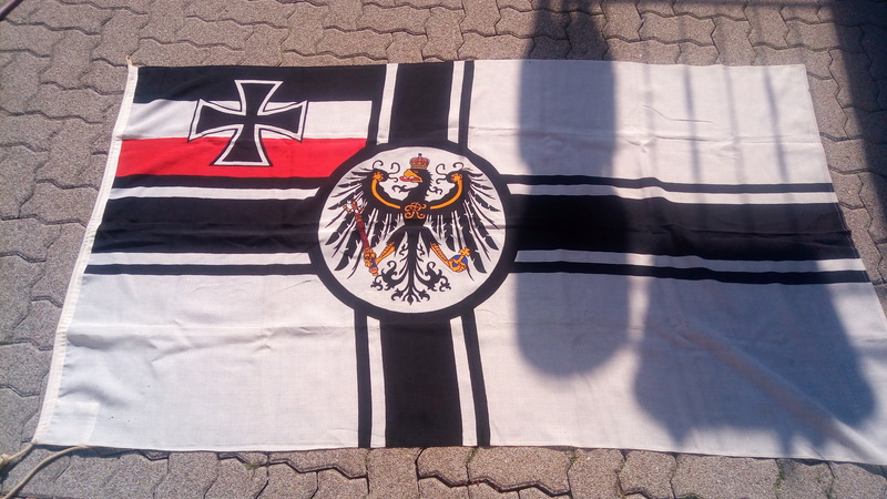 identification Kriegsflagge WW1 et Reichskriegsflagge WW2 P_201116