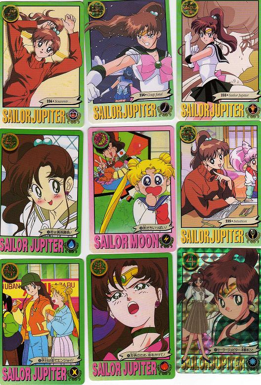 Collection Trading Cards Sailor Jupiter - Mako Kino Img00510