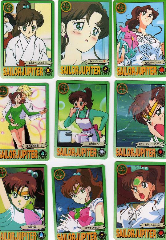 Collection Trading Cards Sailor Jupiter - Mako Kino Img00610