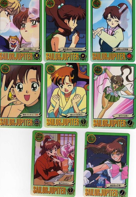 Collection Trading Cards Sailor Jupiter - Mako Kino Img00910