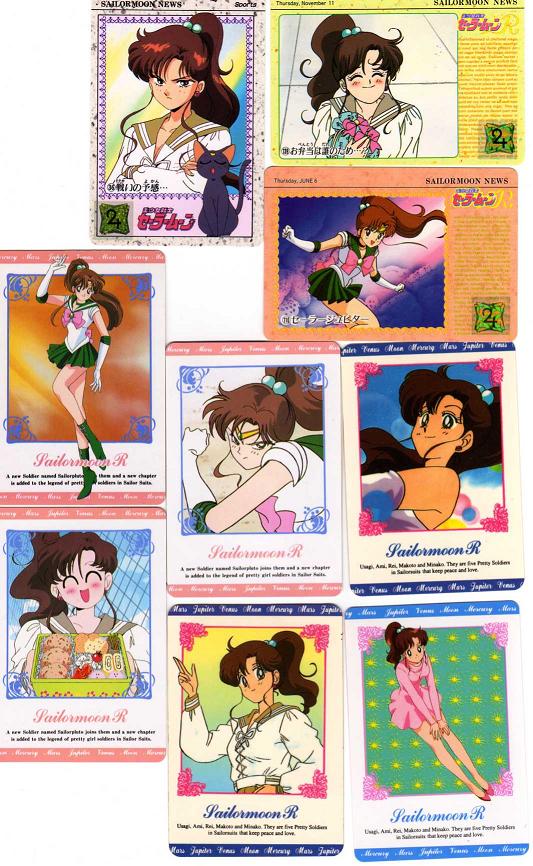 Collection Trading Cards Sailor Jupiter - Mako Kino Img01210