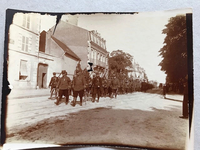 depart du 331 ou 131 ri d'Orleans en août 1914 Depart11