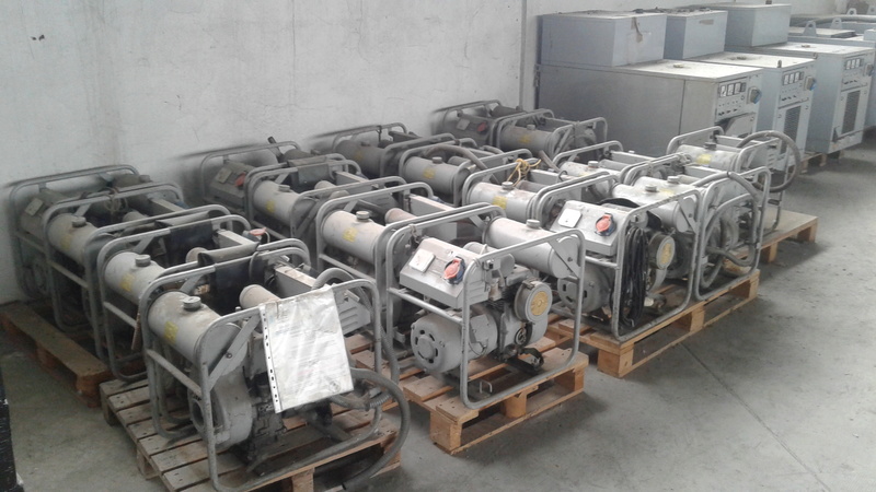 un nid de groupes électrogènes Bernar11