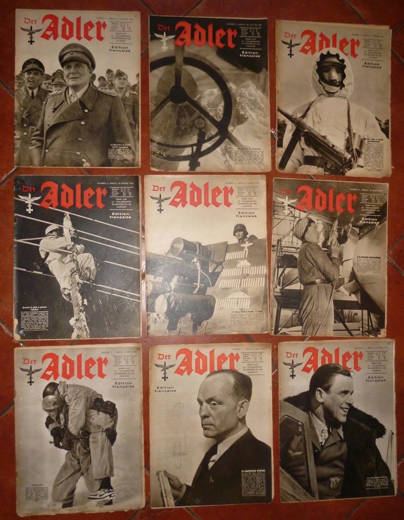 un carton de journal "der adler" version francaise P1110815