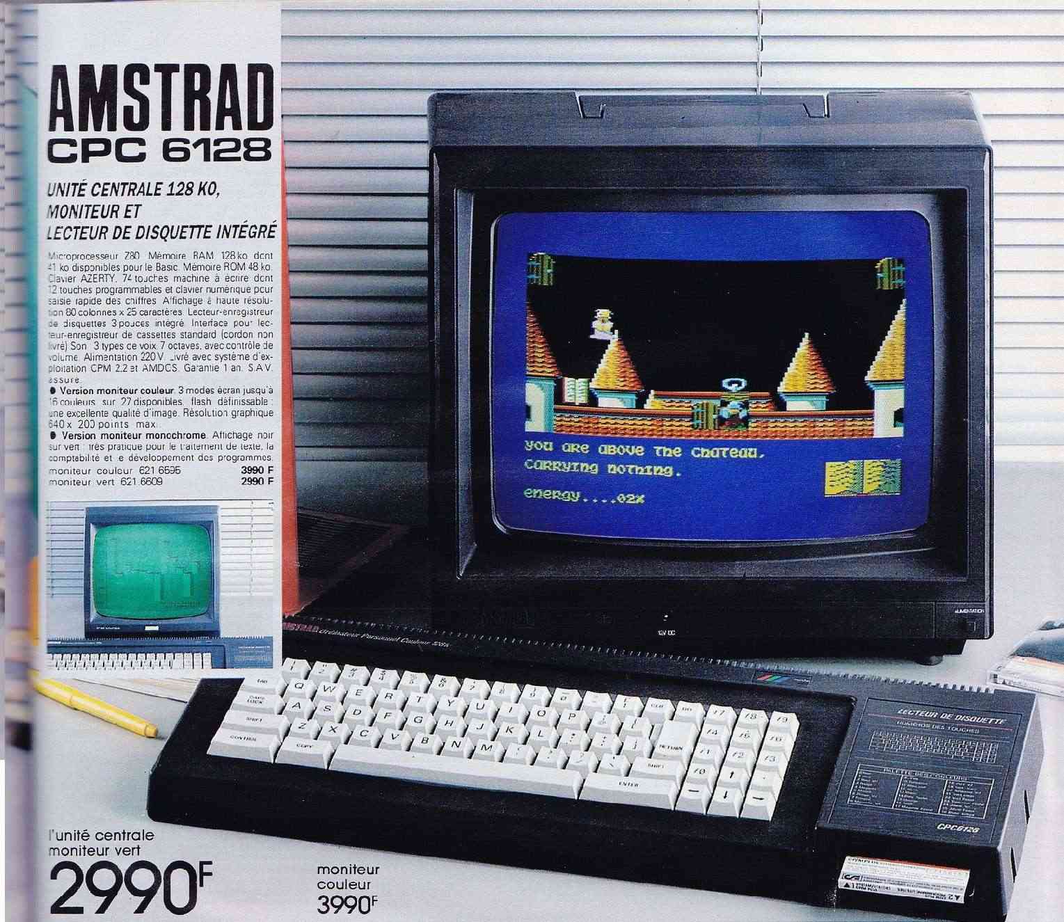 AMSTRAD CPC 6128 Amstra12