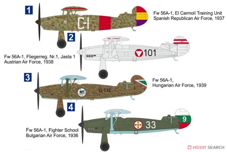 FOCKE WULF Fw 56 STÖSSER 1/72ème Réf 80238 10585610