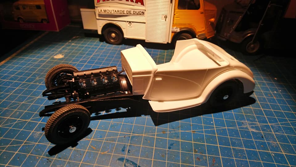 DELAGE D8 SS carrossée par FERNANDEZ & DARRIN 1/2ème Réf 80720 45973410