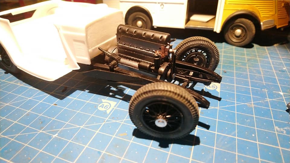 DELAGE D8 SS carrossée par FERNANDEZ & DARRIN 1/2ème Réf 80720 46226810