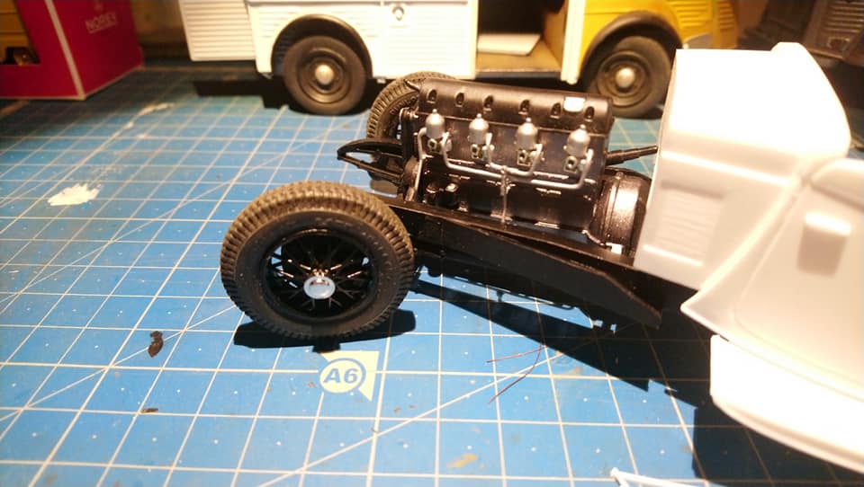 DELAGE D8 SS carrossée par FERNANDEZ & DARRIN 1/2ème Réf 80720 46321610