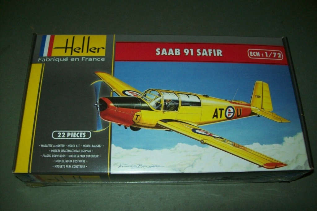 SAAB 91 SAFIR 1/72ème Réf 80287 Boite_10