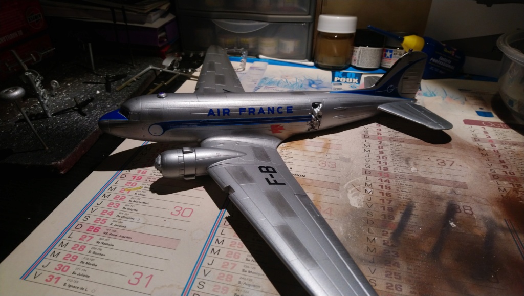 [ITALERI] DOUGLAS DC-3 Air France - Postale de nuit - Dsc_0516