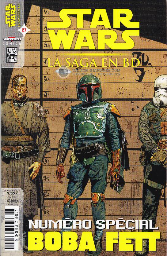 STAR WARS LA SAGA EN BD #27 - SEPTEMBRE 2010 - DELCOURT 2712