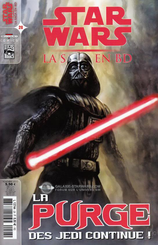 STAR WARS LA SAGA EN BD #28 - NOVEMBRE 2010 - DELCOURT 2812