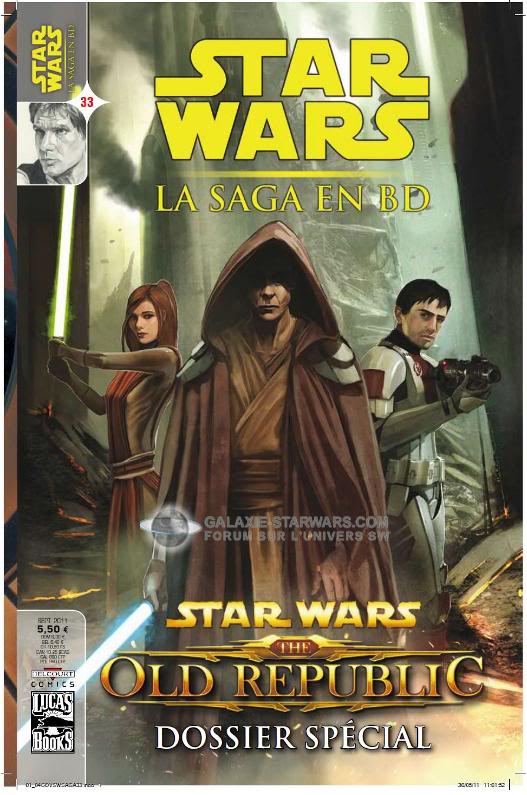 STAR WARS LA SAGA EN BD #33 - SEPTEMBRE 2011 - DELCOURT 3310