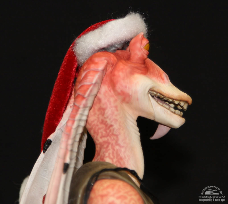 GG - Jar Jar Binks & W. Wald - 2012 Holiday Deluxe Mini Bust 6-110