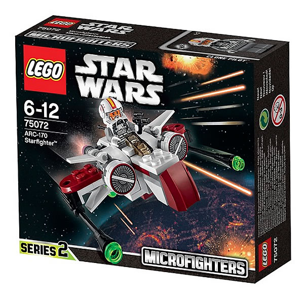 LEGO STAR WARS MICROFIGHTERS - 75072 - ARC-170 Starfighter 75072010