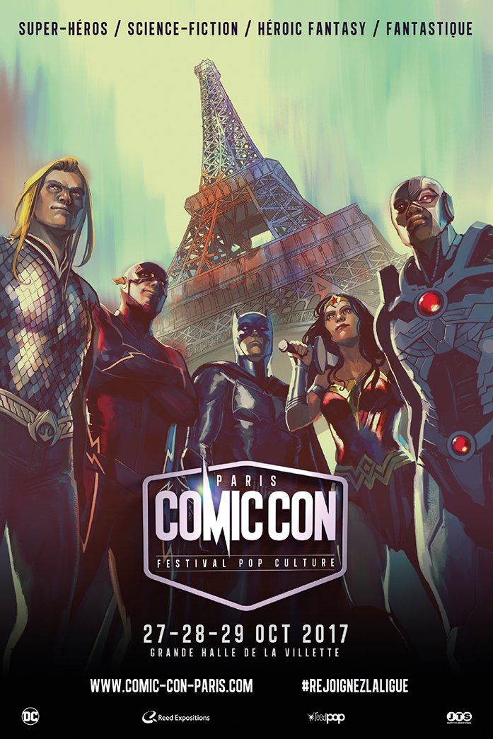 Comic Con Paris 27-28-29 octobre 2017  Affich10