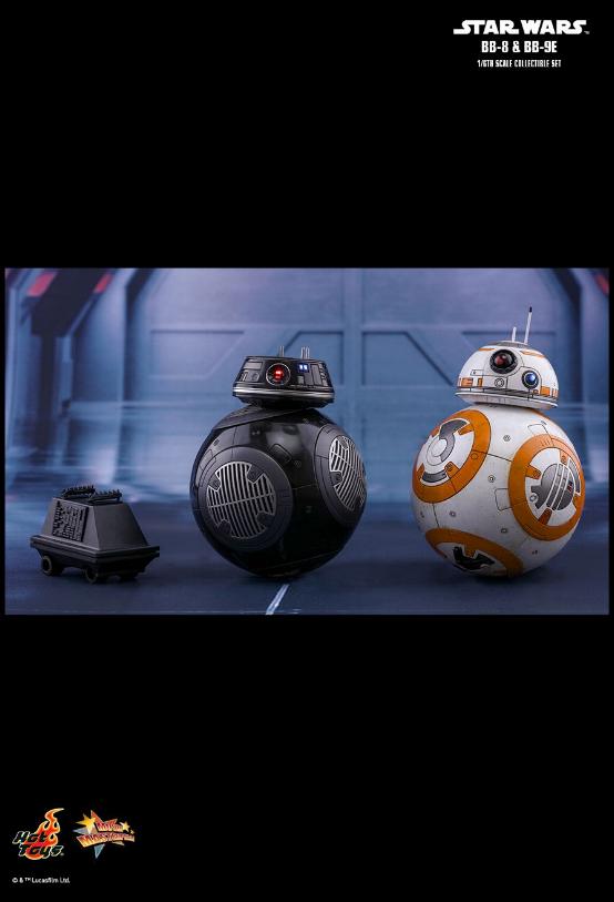 Hot Toys - Star Wars The Last Jedi BB-8 & BB-9E 1/6th Set Bb8-bb11
