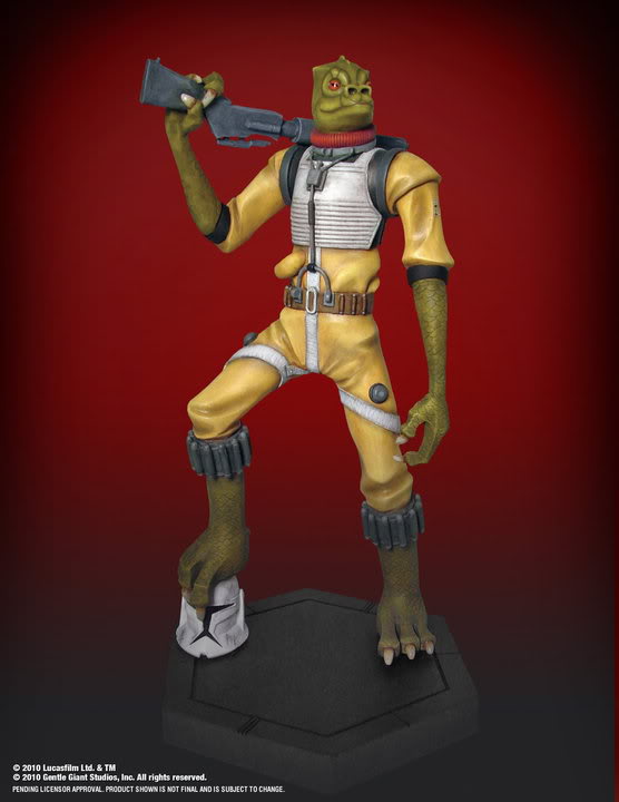 Gentle Giant - BOSSK - Animated Maquette Bossk013