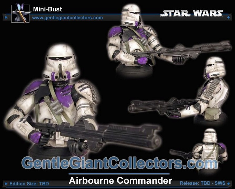Gentle Giant - Airborne Trooper Mace Windu Squad Mini Bust Captur61