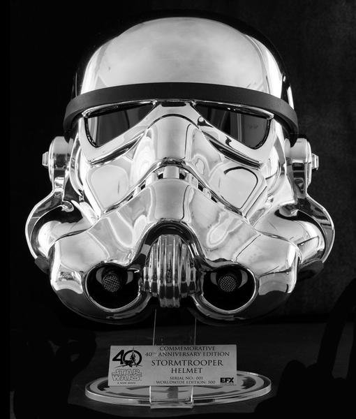 eFx - 40th ANNIVERSARY COMMEMORATIVE STORMTROOPER HELMET Chrome19