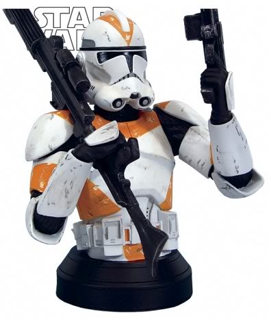 Clone Trooper Utapau (Orange) ROTS Mini bust Cloner10