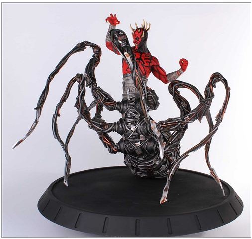 Gentle Giant - Clone Wars - Darth Maul Spider Statue Dmspid10