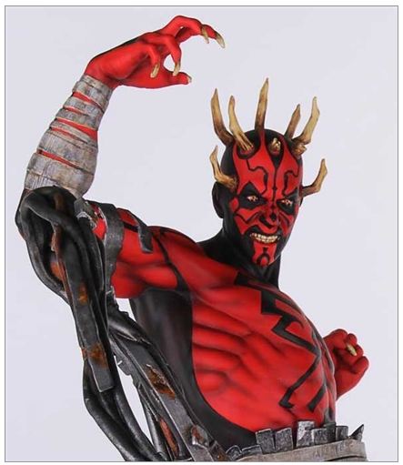 Gentle Giant - Clone Wars - Darth Maul Spider Statue Dmspid12