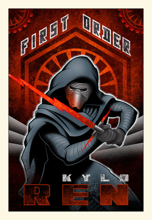 Artwork Star Wars - ACME - First Order Ren First_10